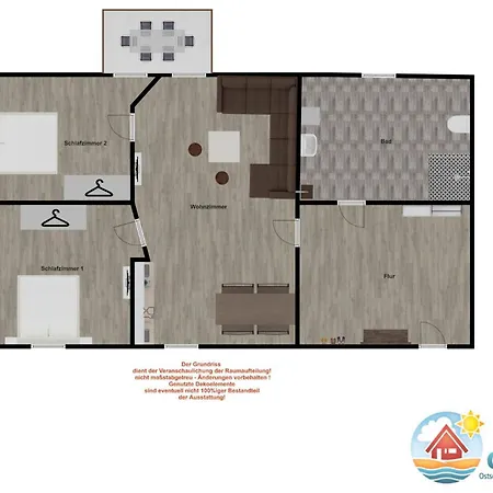 Ostsee7 Rundblick Apartamento *